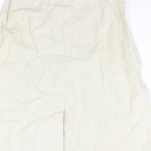 ST MICHAEL Womens Beige   Flare Skirt Size 16
