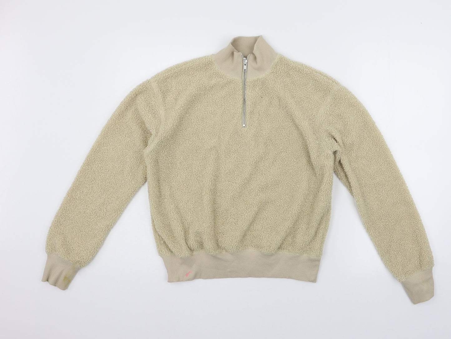 Topshop Womens Beige   Pullover Jumper Size 6  - washable marks