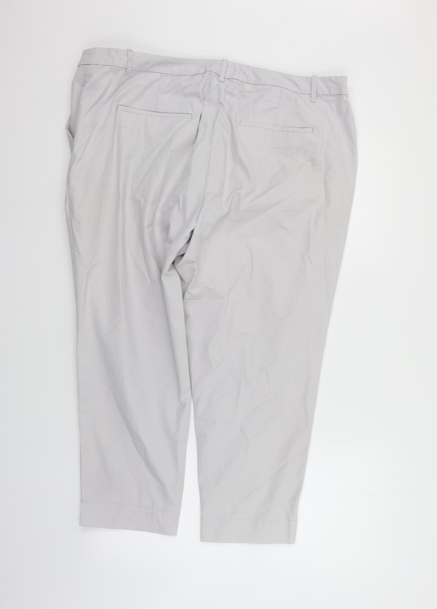 Marks and Spencer Womens Grey   Trousers  Size 20 L24 in