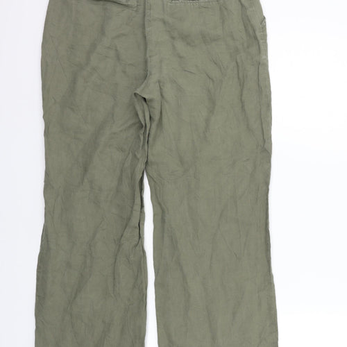 Per Una Womens Brown   Trousers  Size 10 L28 in