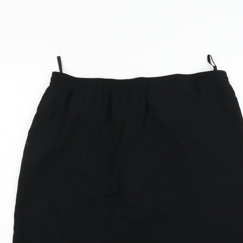 DELMOD Womens Black   Flare Skirt Size 32 in
