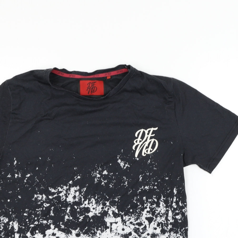 DFND Mens Black    T-Shirt Size M