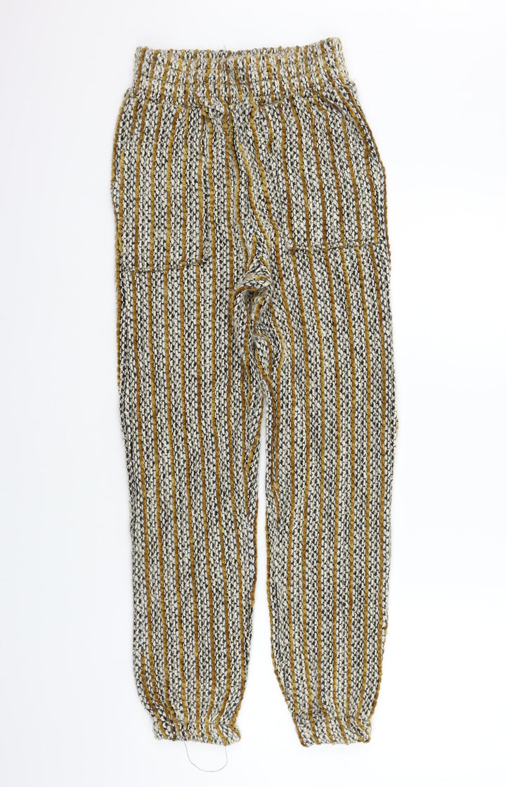 Dorothy Perkins Womens Yellow   Trousers  Size 10 L26 in