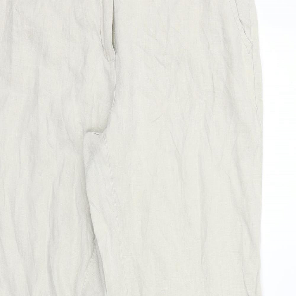 sapphire Womens Beige   Trousers  Size 14 L30 in
