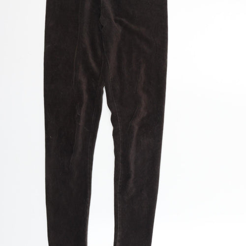 Marks and Spencer Womens Brown   Trousers  Size 8 L24 in