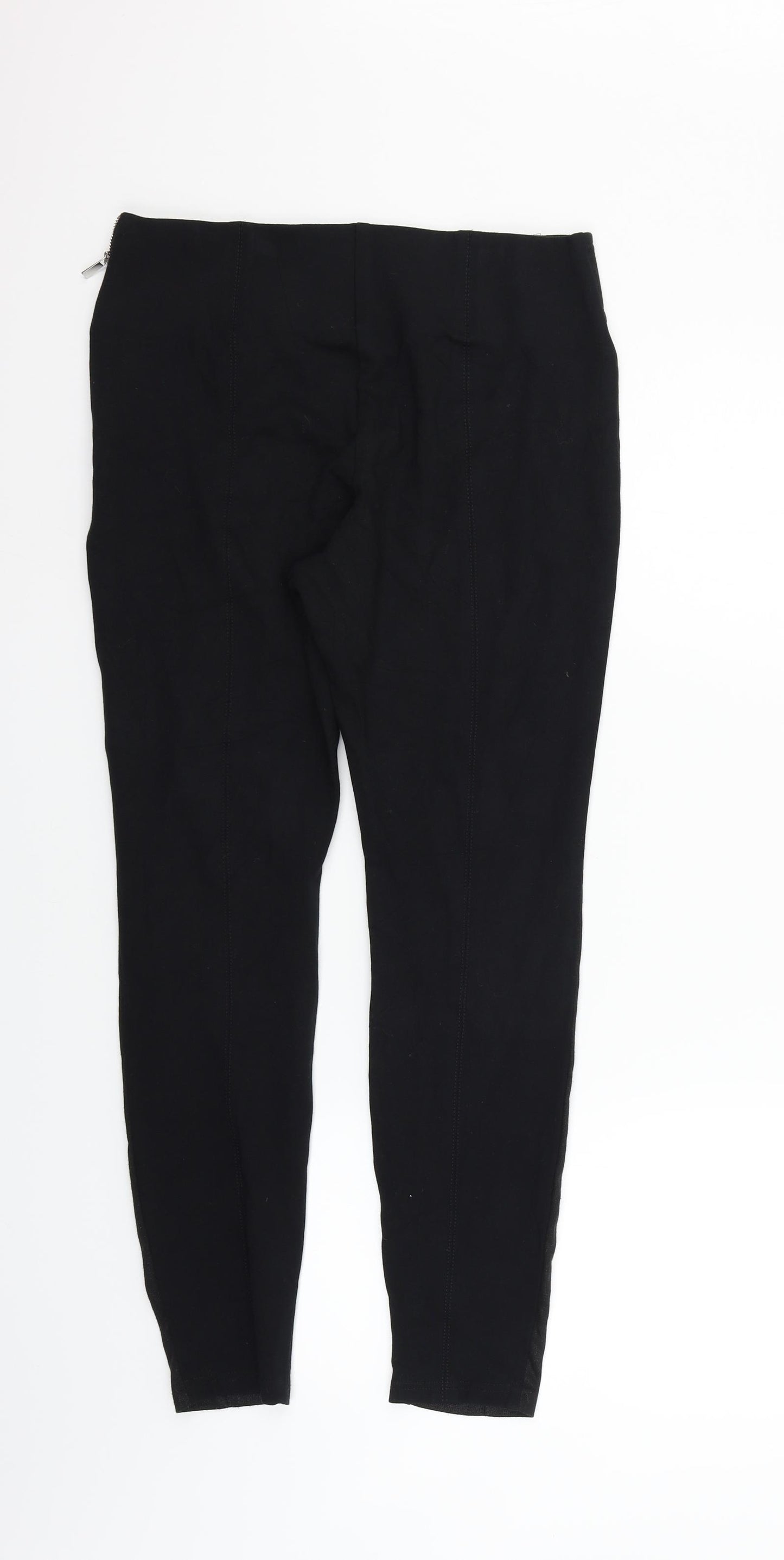 Wallis Womens Black   Trousers  Size 12 L26 in