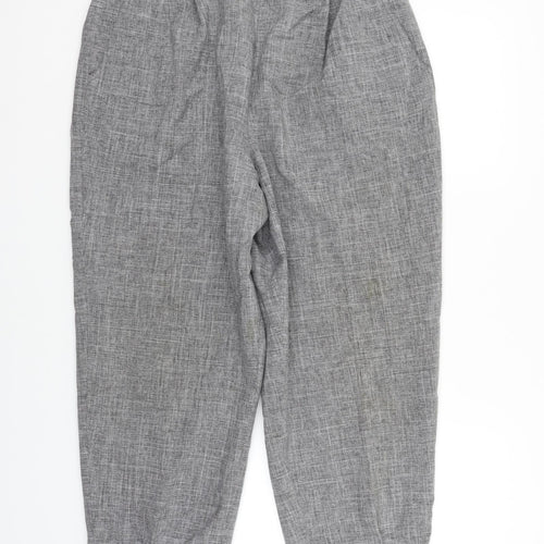 Bonmarché Womens Grey   Trousers  Size 16 L25 in
