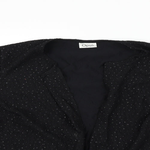 OPUS Womens Black   Cardigan Jumper Size M