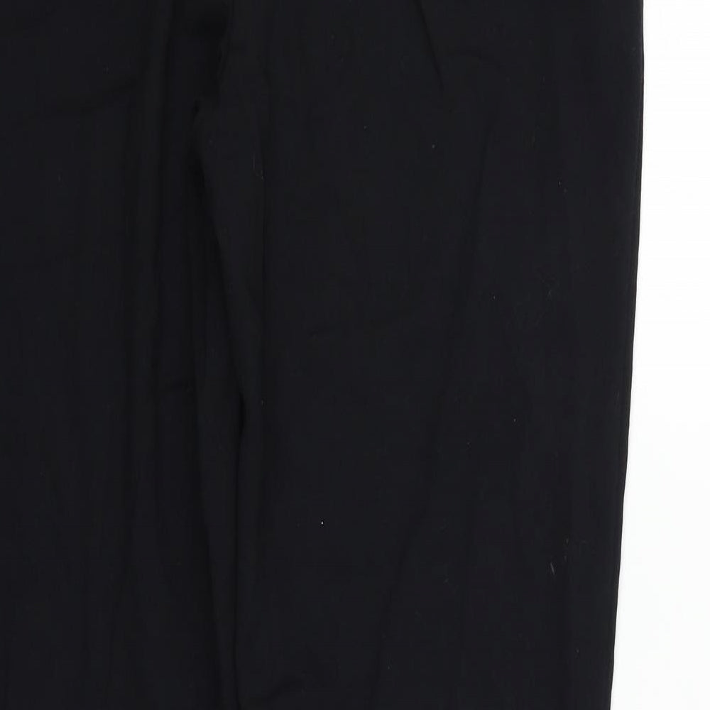 Marks and Spencer Womens Black   Trousers  Size 12 L25 in