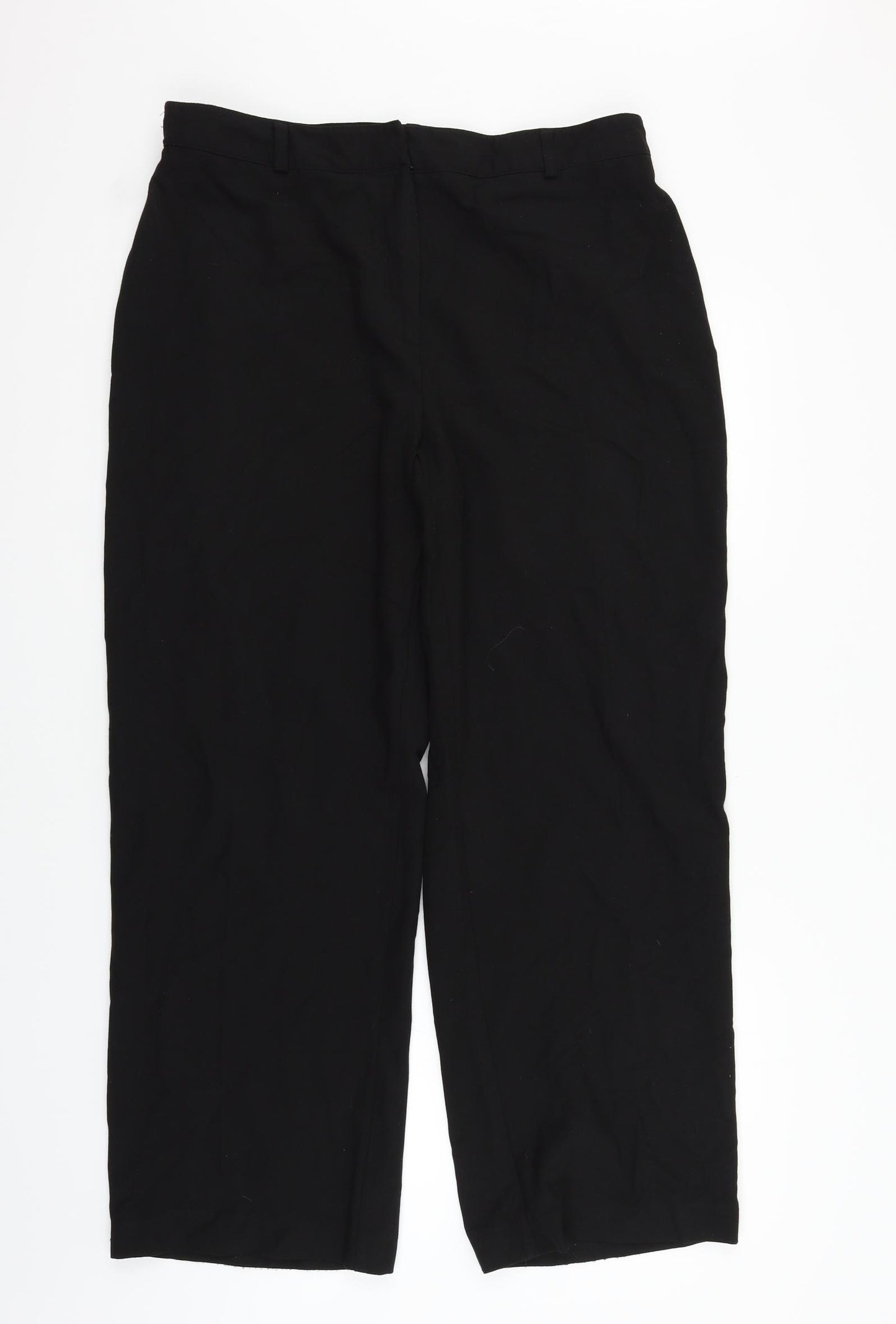 Agenda Womens Black   Trousers  Size 18 L28 in