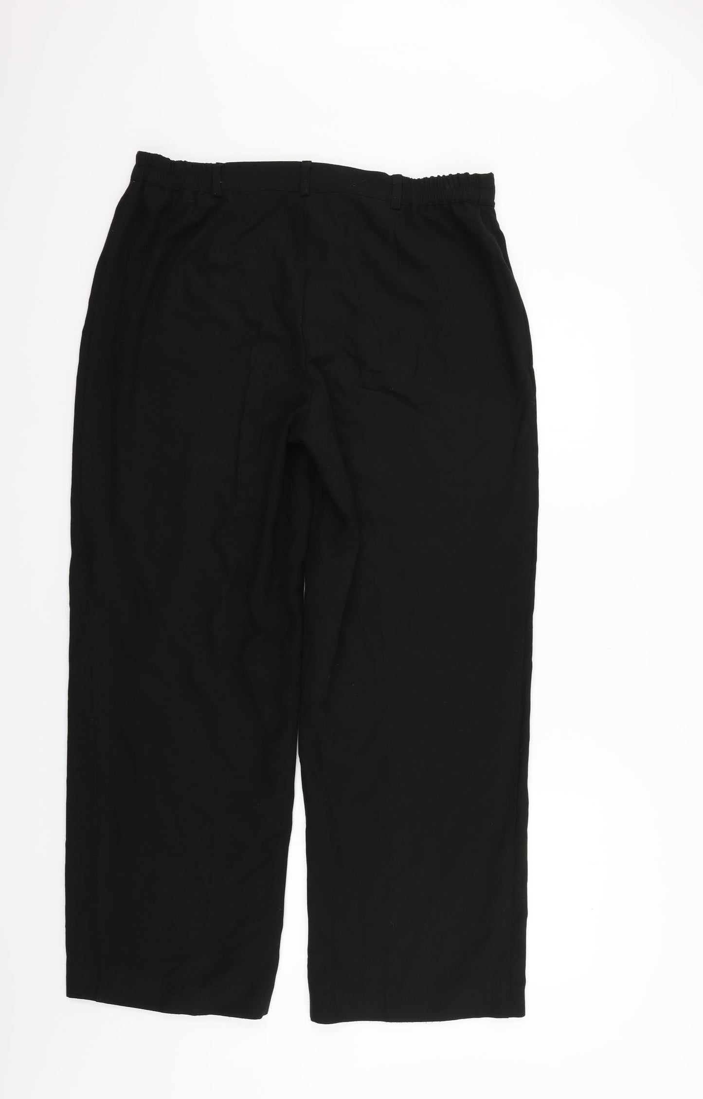 Agenda Womens Black   Trousers  Size 18 L28 in