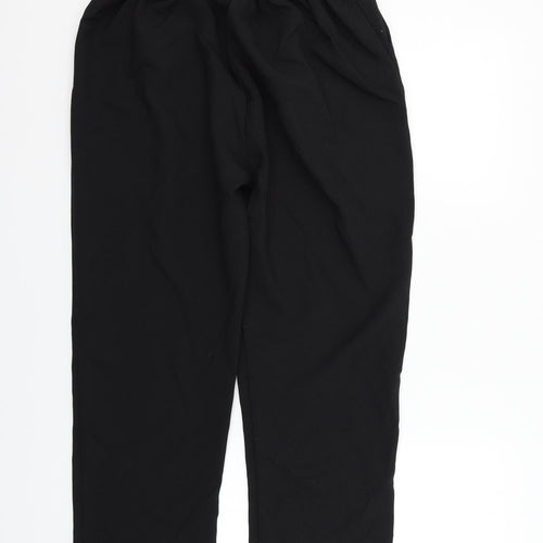 Preworn Womens Black   Trousers  Size L L28 in