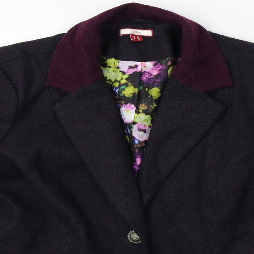 Joe Browns  Womens Purple   Jacket Coat Size 14