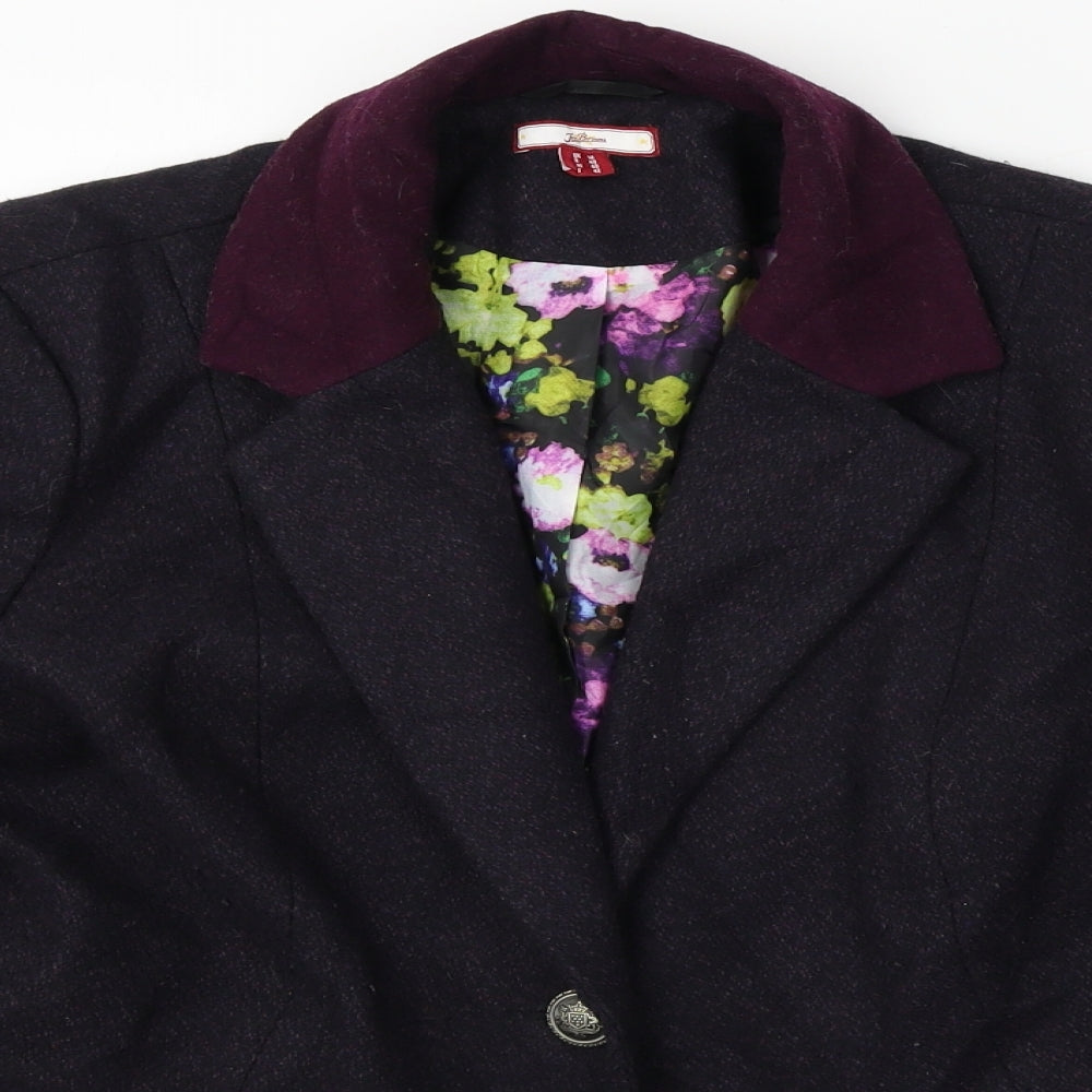 Joe Browns  Womens Purple   Jacket Coat Size 14