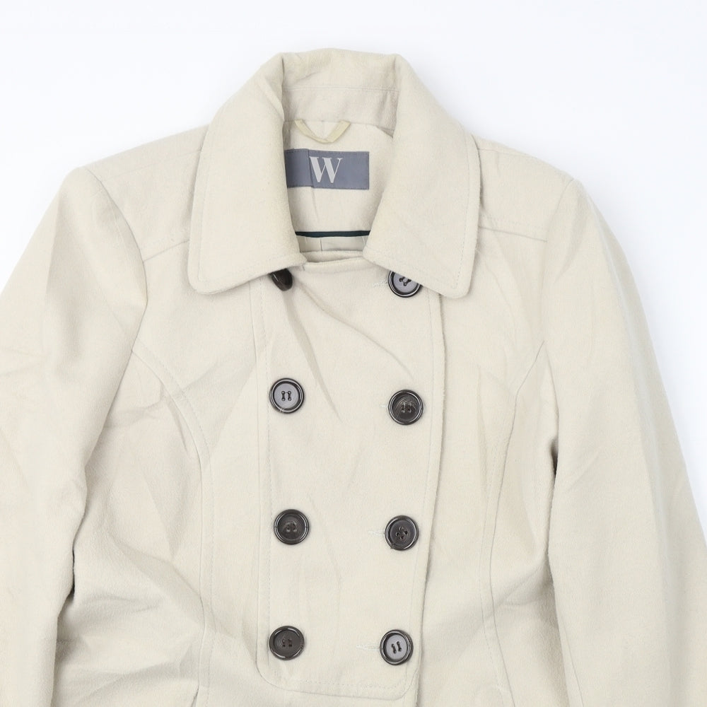 BHS  Womens Beige   Jacket Coat Size 12