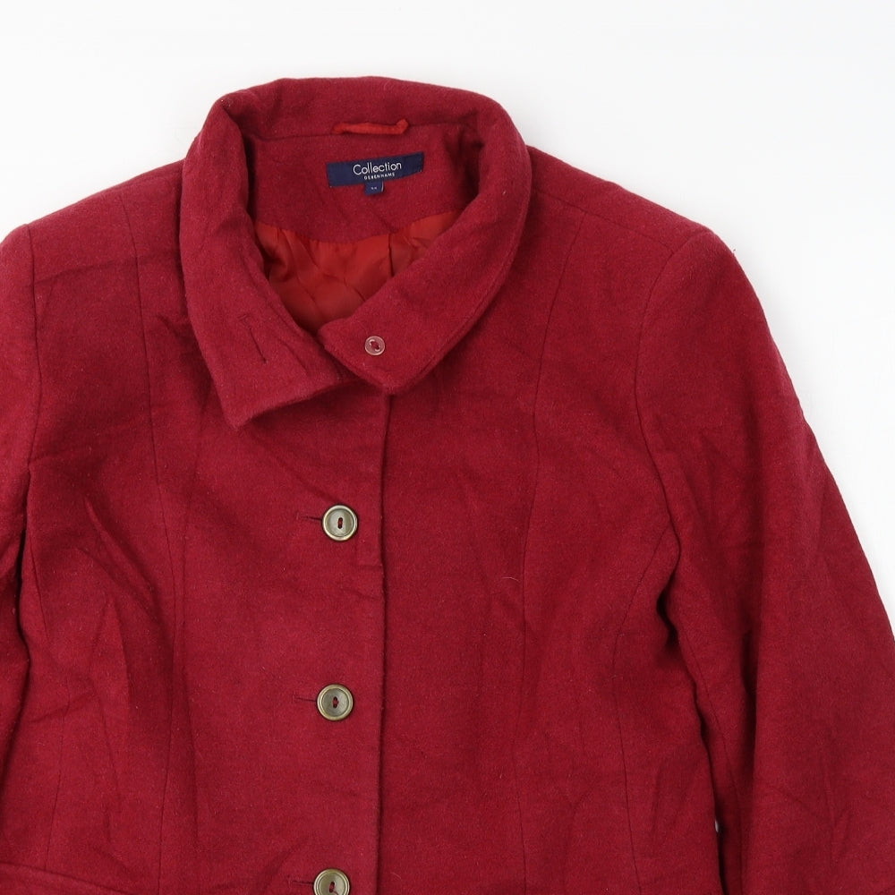 Debenhams  Womens Pink   Jacket Coat Size 14