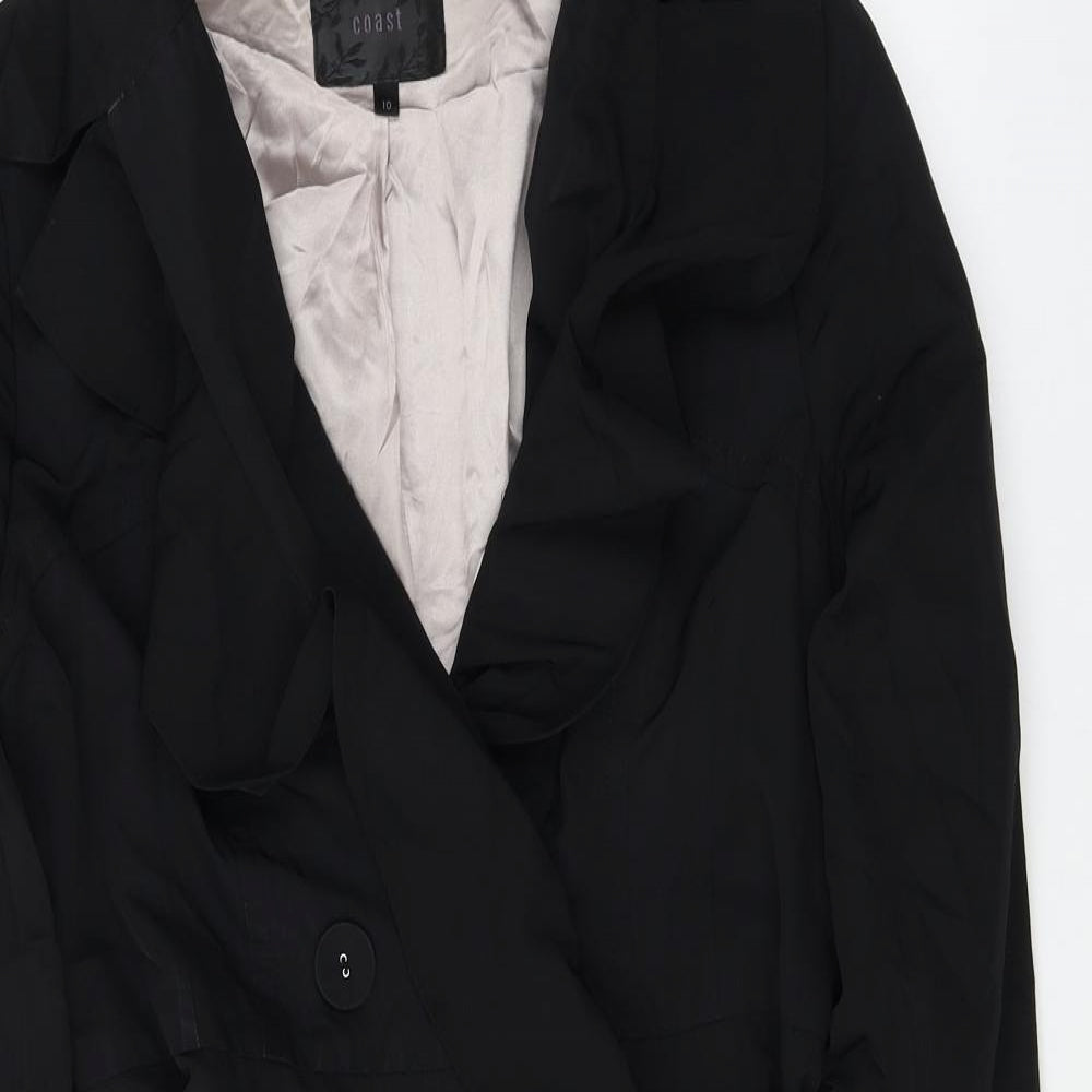 Coast  Womens Black   Jacket Coat Size 10