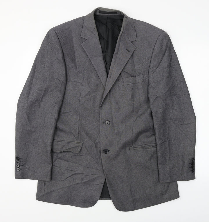 Marks and Spencer Mens Grey Jacket Blazer Size 40