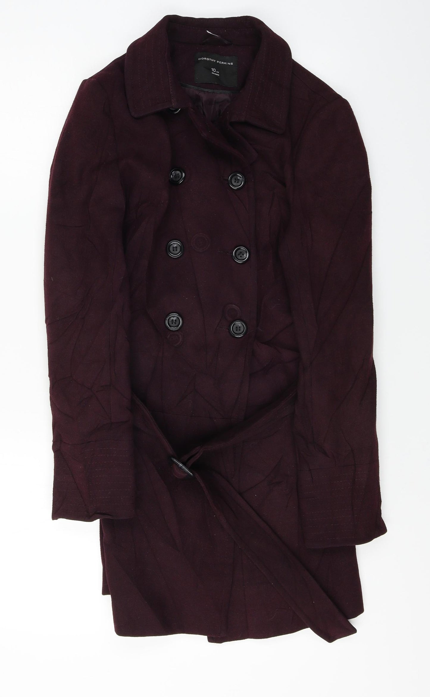 Dorothy Perkins  Womens Purple   Jacket Coat Size 10