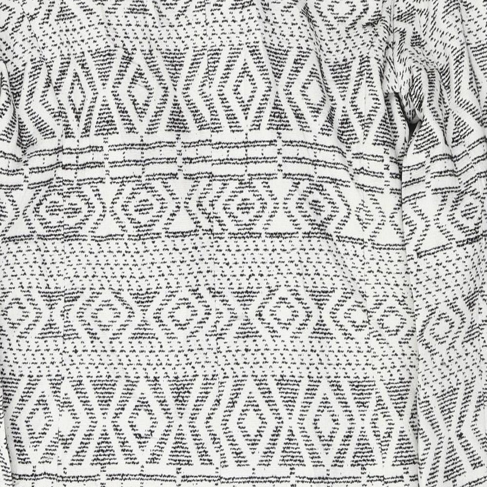 Fenn Wright Manson   Womens White   Jacket Blazer Size L