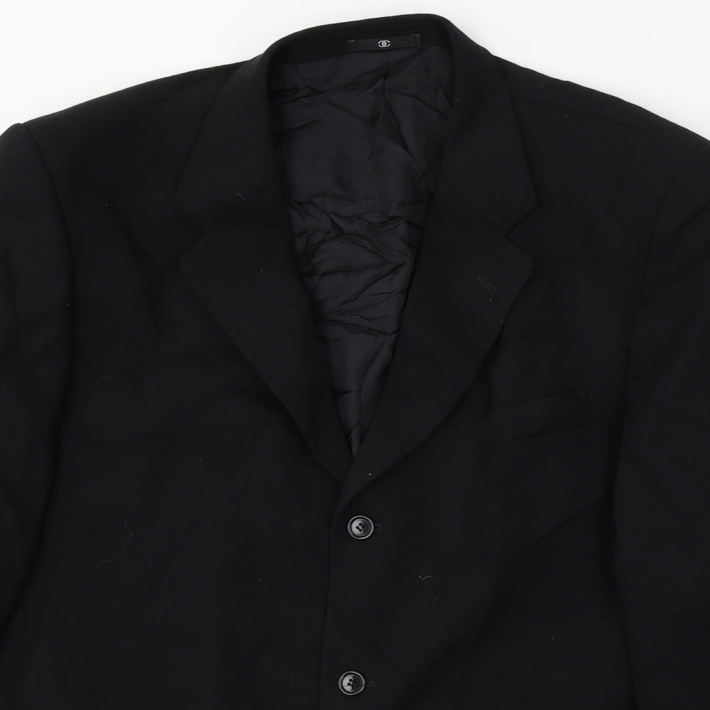 Ciro Citterio  Mens Black   Jacket Blazer Size 44