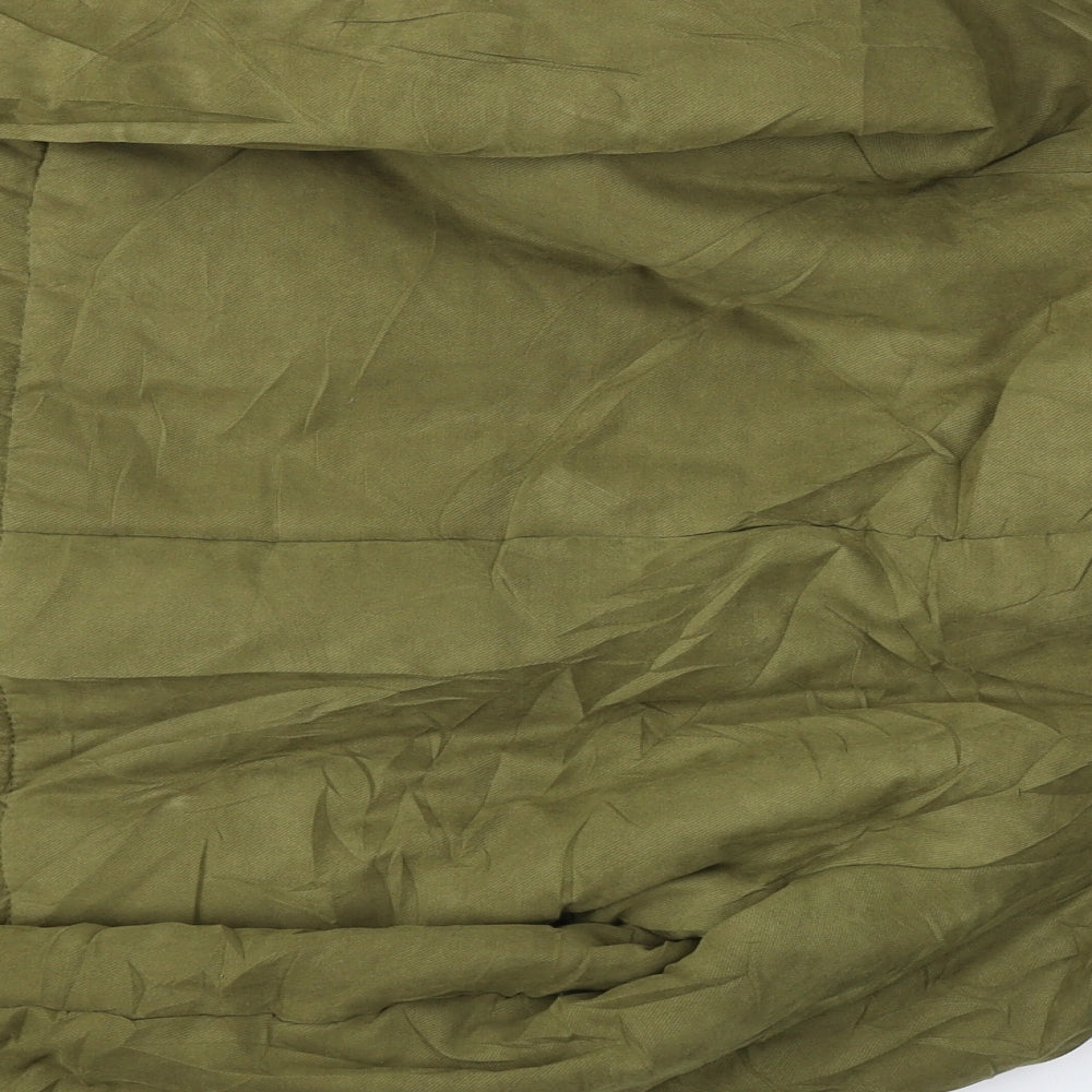 Preworn  Womens Green   Jacket Coat Size S