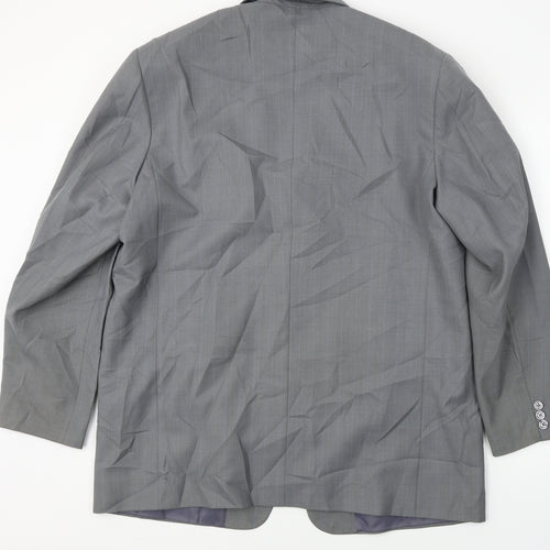 Henry  Mens Grey   Jacket Blazer Size 42