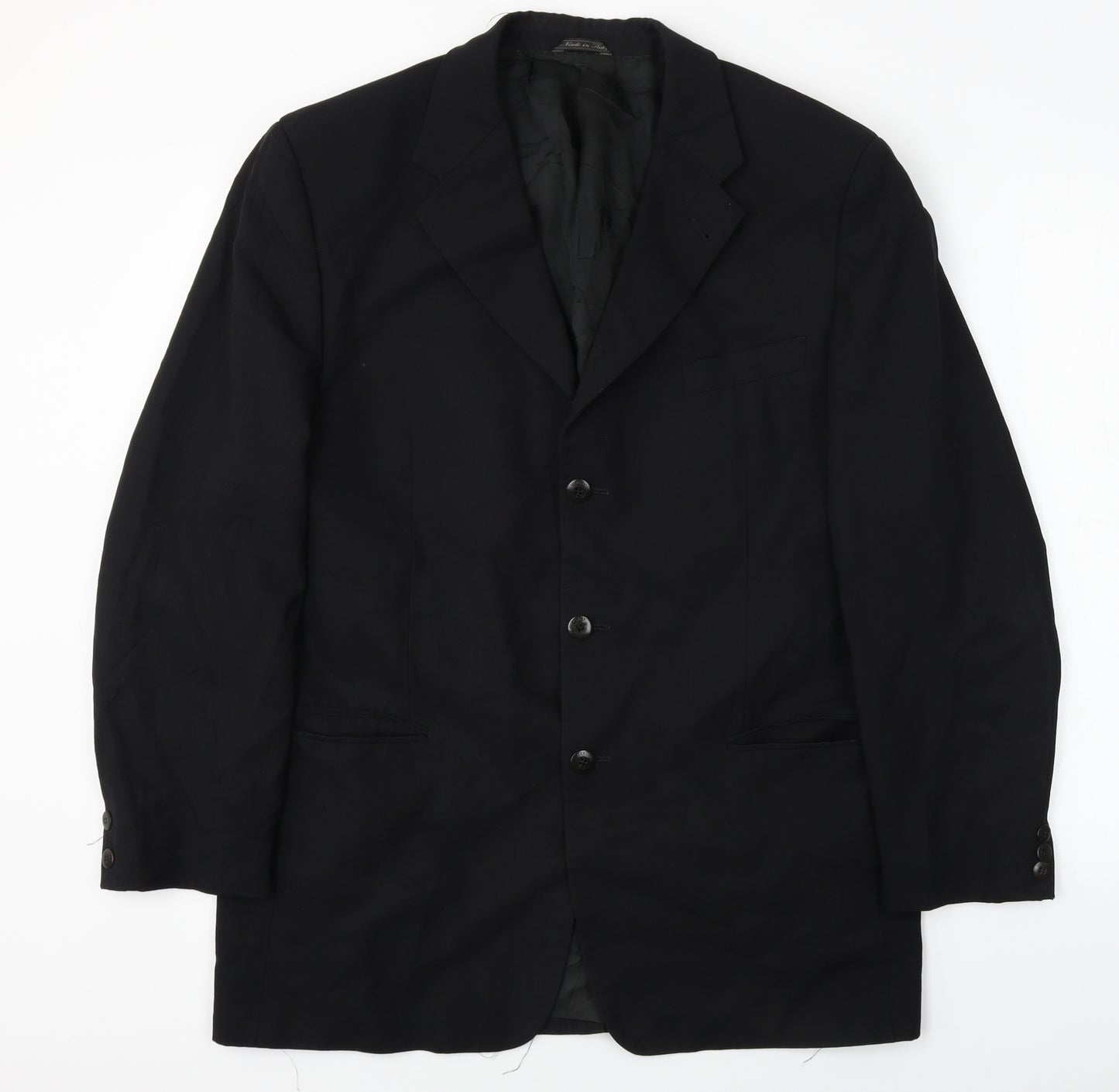 Versace  Mens Black   Jacket Blazer Size L