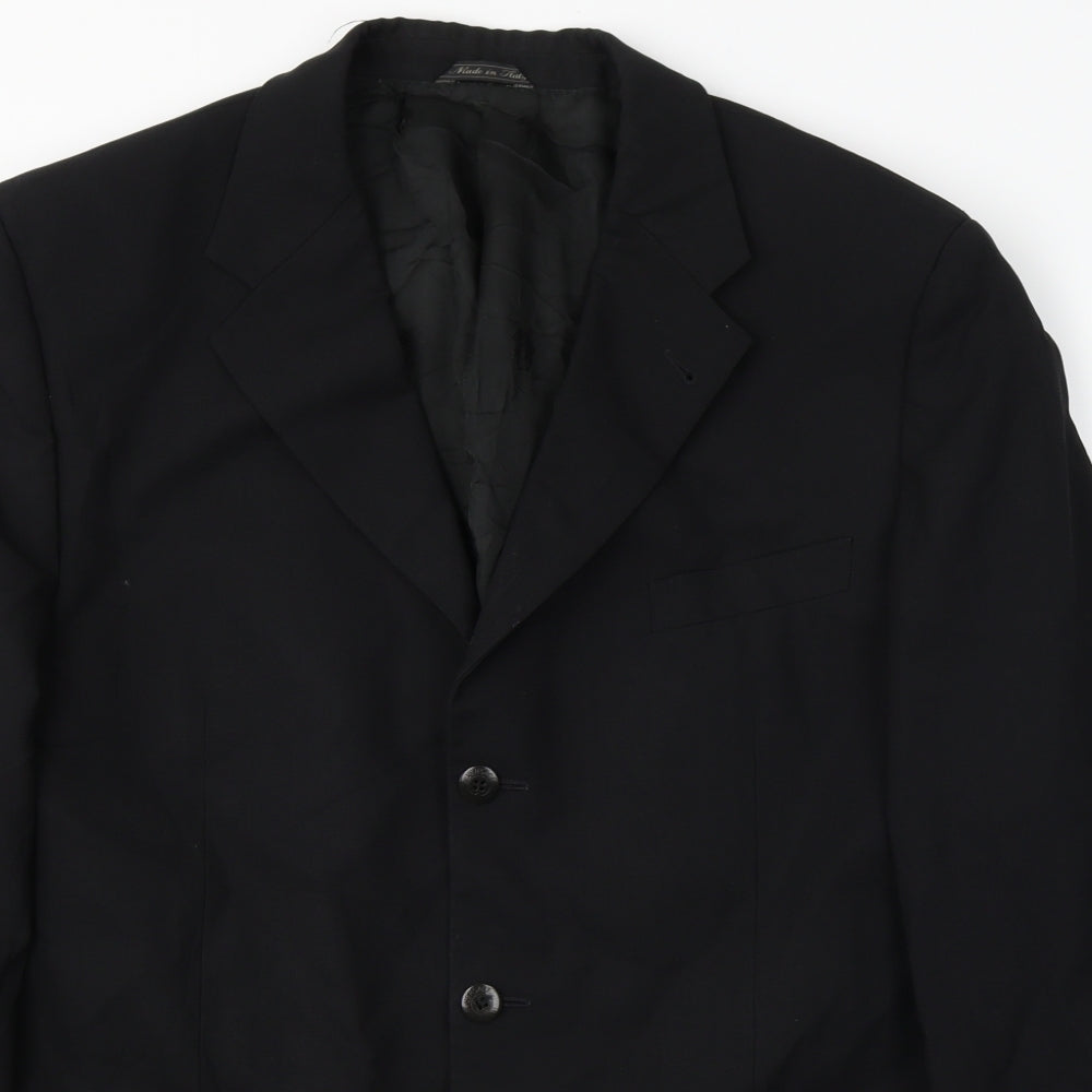 Versace  Mens Black   Jacket Blazer Size L