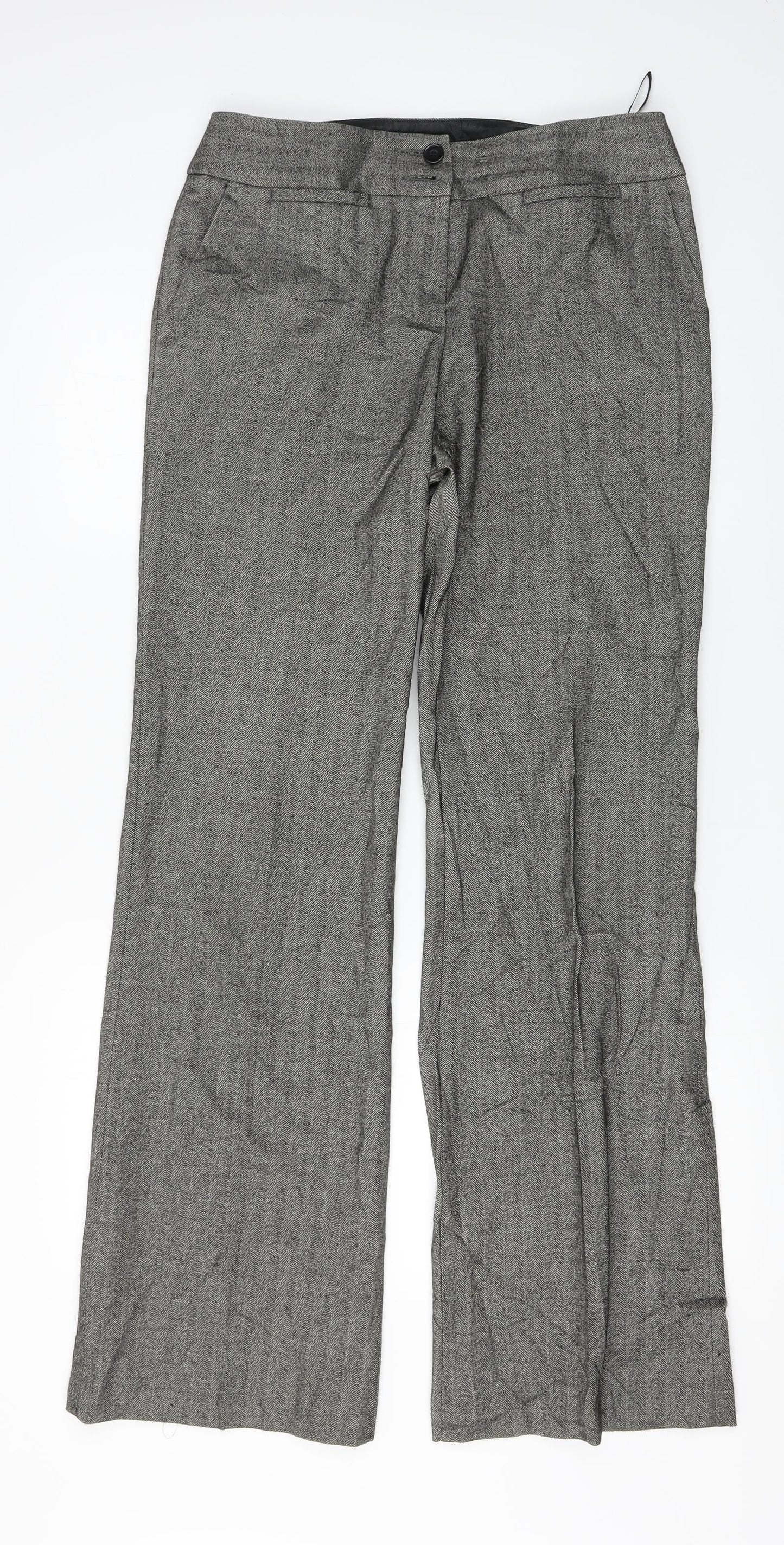 Marks and Spencer  Womens Grey   Trousers  Size 32 in L30 in