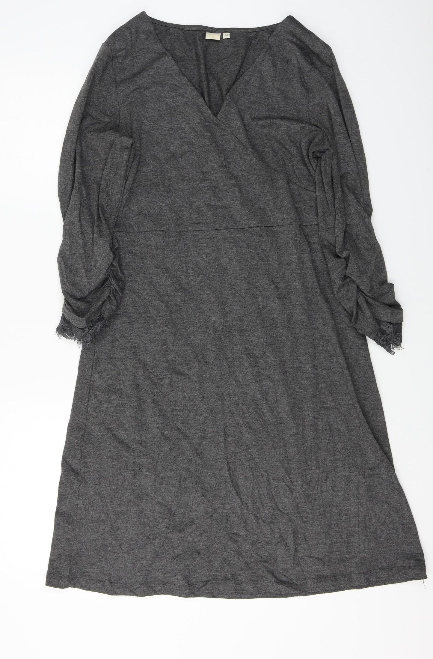 Cream  Womens Grey   A-Line  Size M