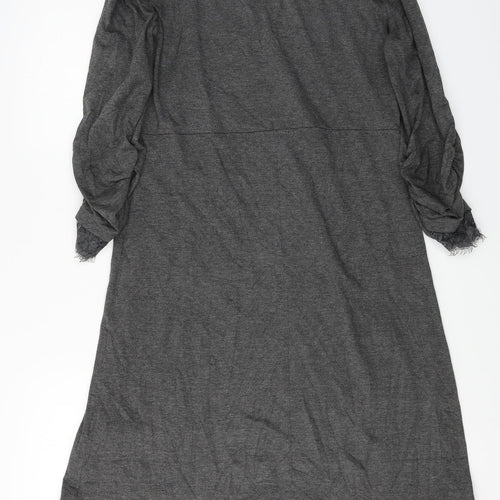 Cream  Womens Grey   A-Line  Size M