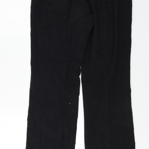 Marks and Spencer  Womens Black   Trousers  Size 12 L24 in