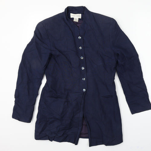 Casual Corner  Womens Blue   Jacket Coat Size 4