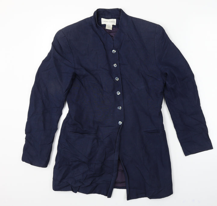 Casual Corner  Womens Blue   Jacket Coat Size 4