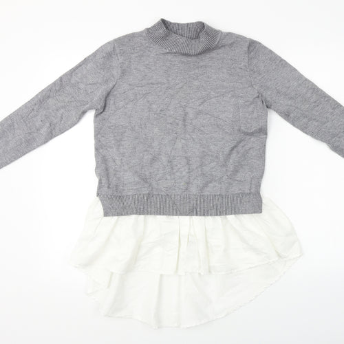 LUZABELLE  Womens Grey   Pullover Jumper One Size