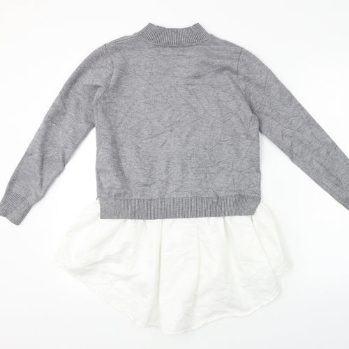 LUZABELLE  Womens Grey   Pullover Jumper One Size
