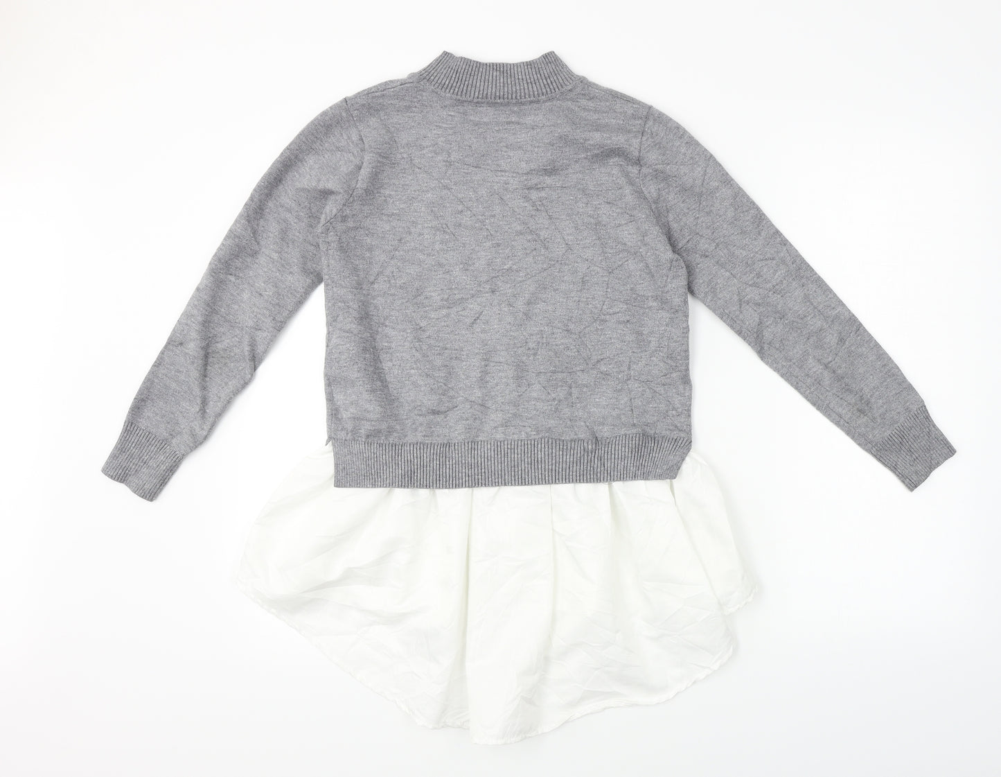 LUZABELLE  Womens Grey   Pullover Jumper One Size