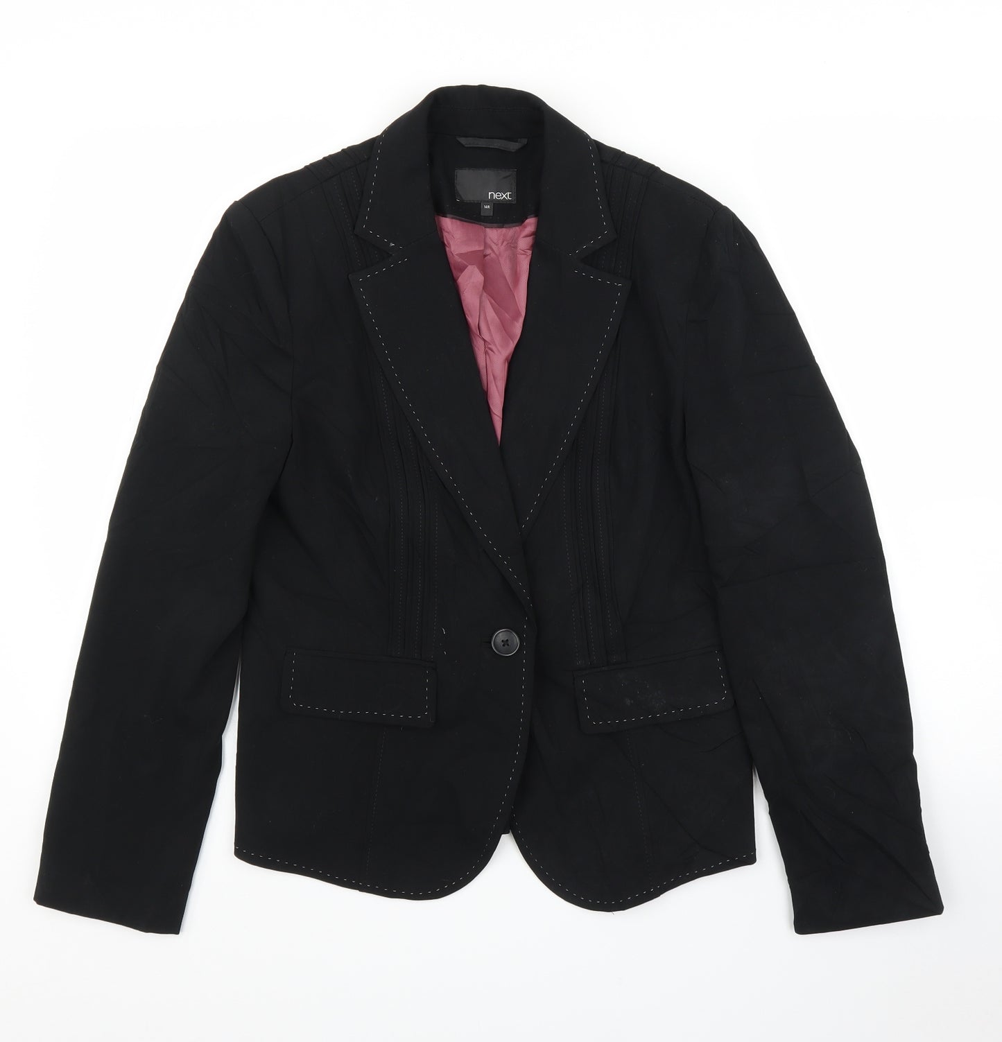 NEXT Womens Black   Jacket Blazer Size 14