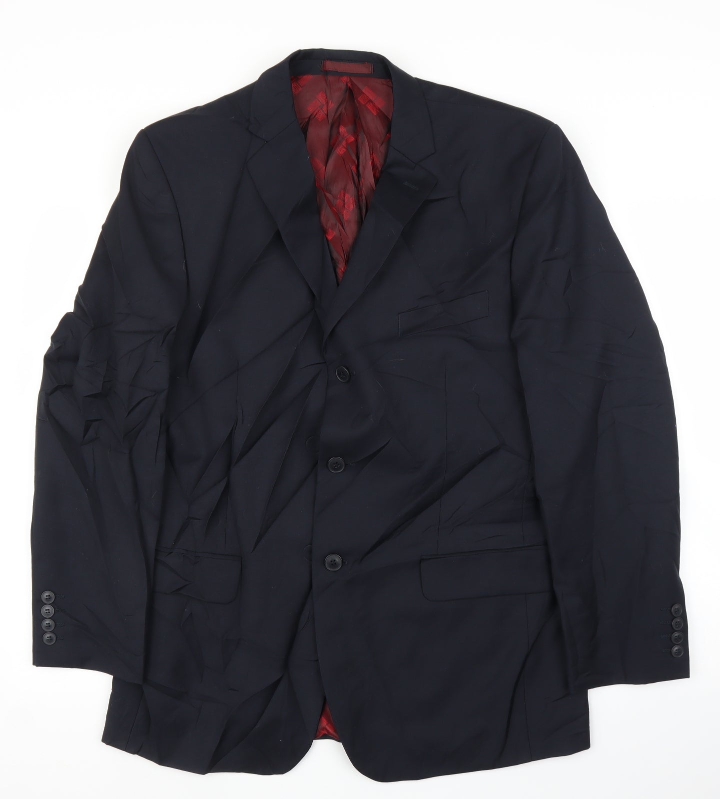 Pierre Cardin Mens Blue   Jacket Suit Jacket Size 42