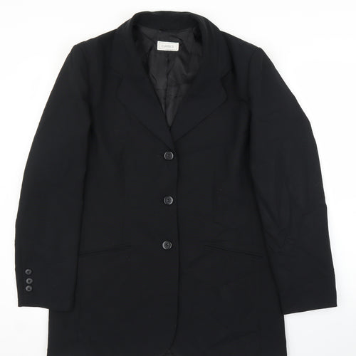 Classics Womens Black   Jacket Blazer Size 12