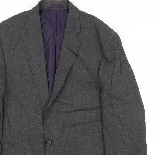 M&S Mens Grey   Jacket Suit Jacket Size 42