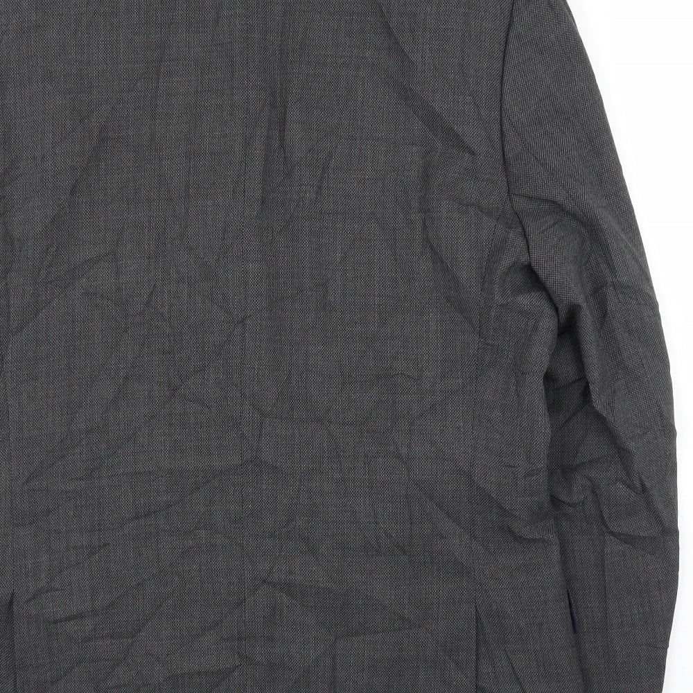 M&S Mens Grey   Jacket Suit Jacket Size 42