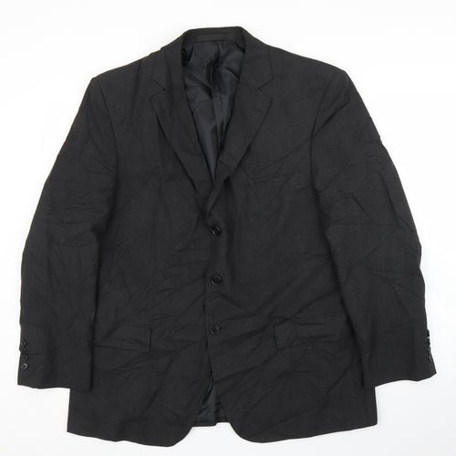 M&S Mens Grey   Jacket Suit Jacket Size 40