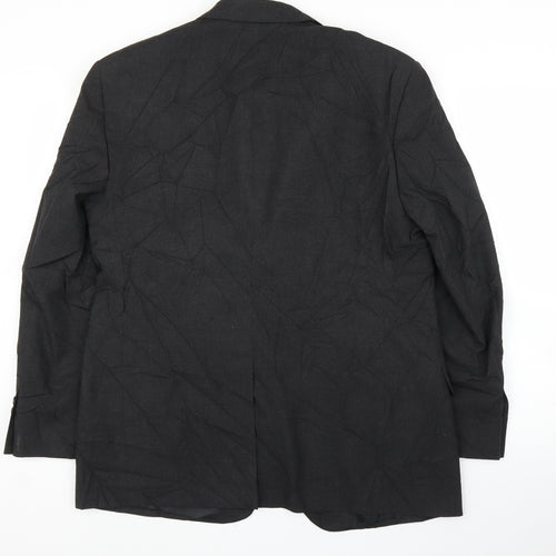 M&S Mens Grey   Jacket Suit Jacket Size 40