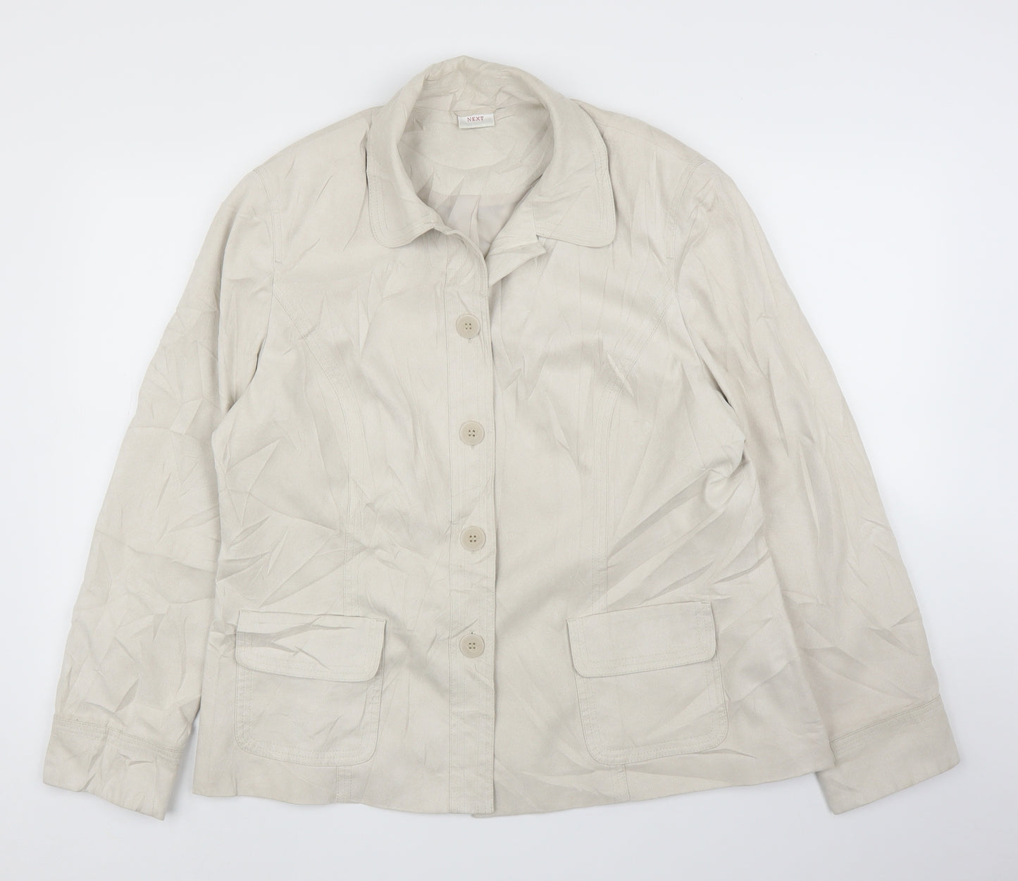 NEXT Womens Beige   Jacket  Size L