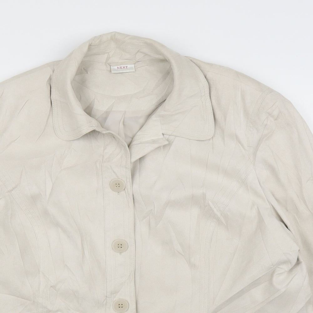 NEXT Womens Beige   Jacket  Size L