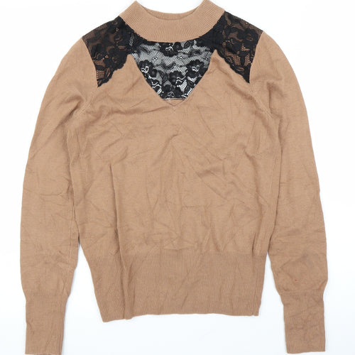 River Island Womens Brown   Pullover Jumper Size 6