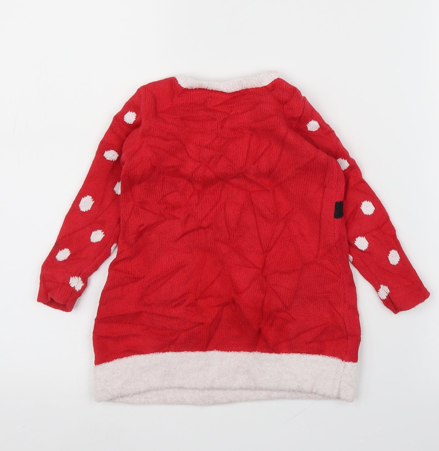 George Girls Red   A-Line  Size 12-18 Months  - Christmas