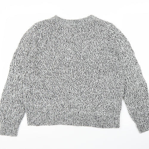 H&M Womens Grey   Pullover Jumper Size M